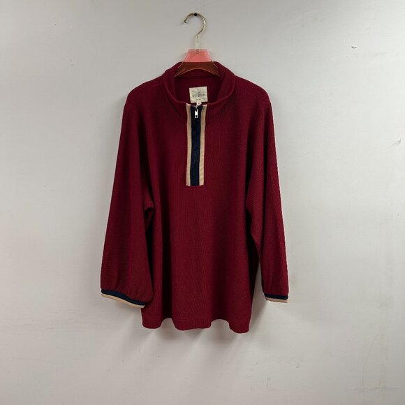 Half-Zip Pullover Top - WC5294 - Picture 1 of 2